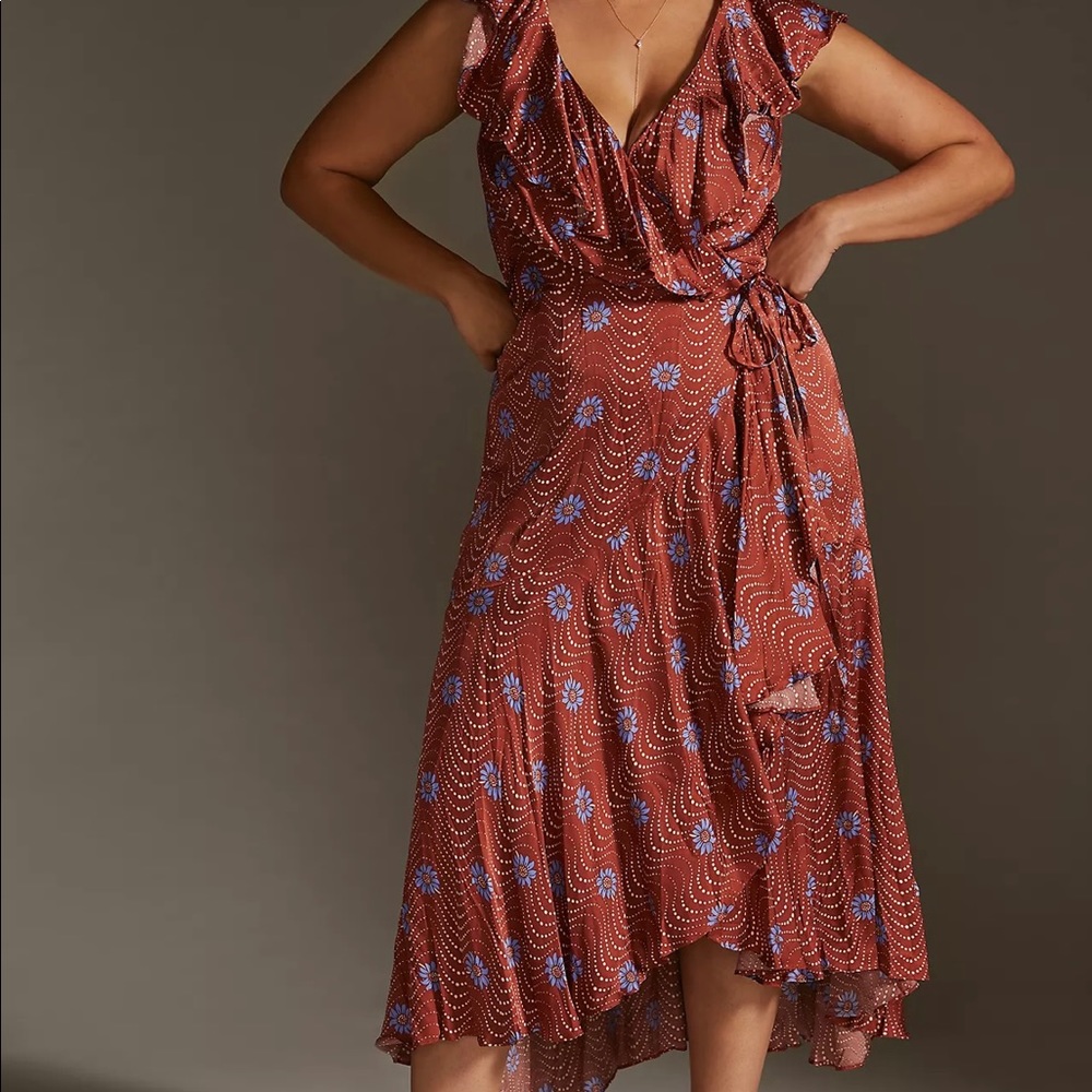 Anthropologie Wrap Dress